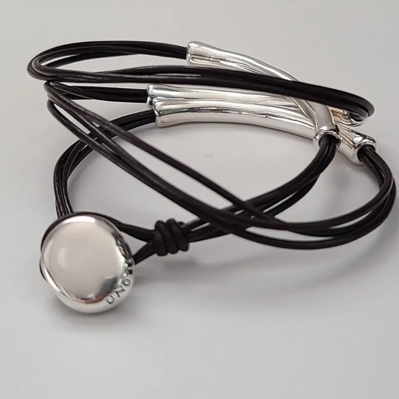 UNO de 50 Bracelet •NOT TO BE • Silver •Size M - Picture 10 of 16